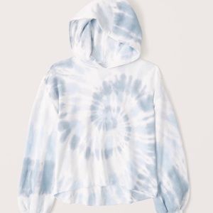 Abercrombie Tie-Dye Terry Cutoff Popover